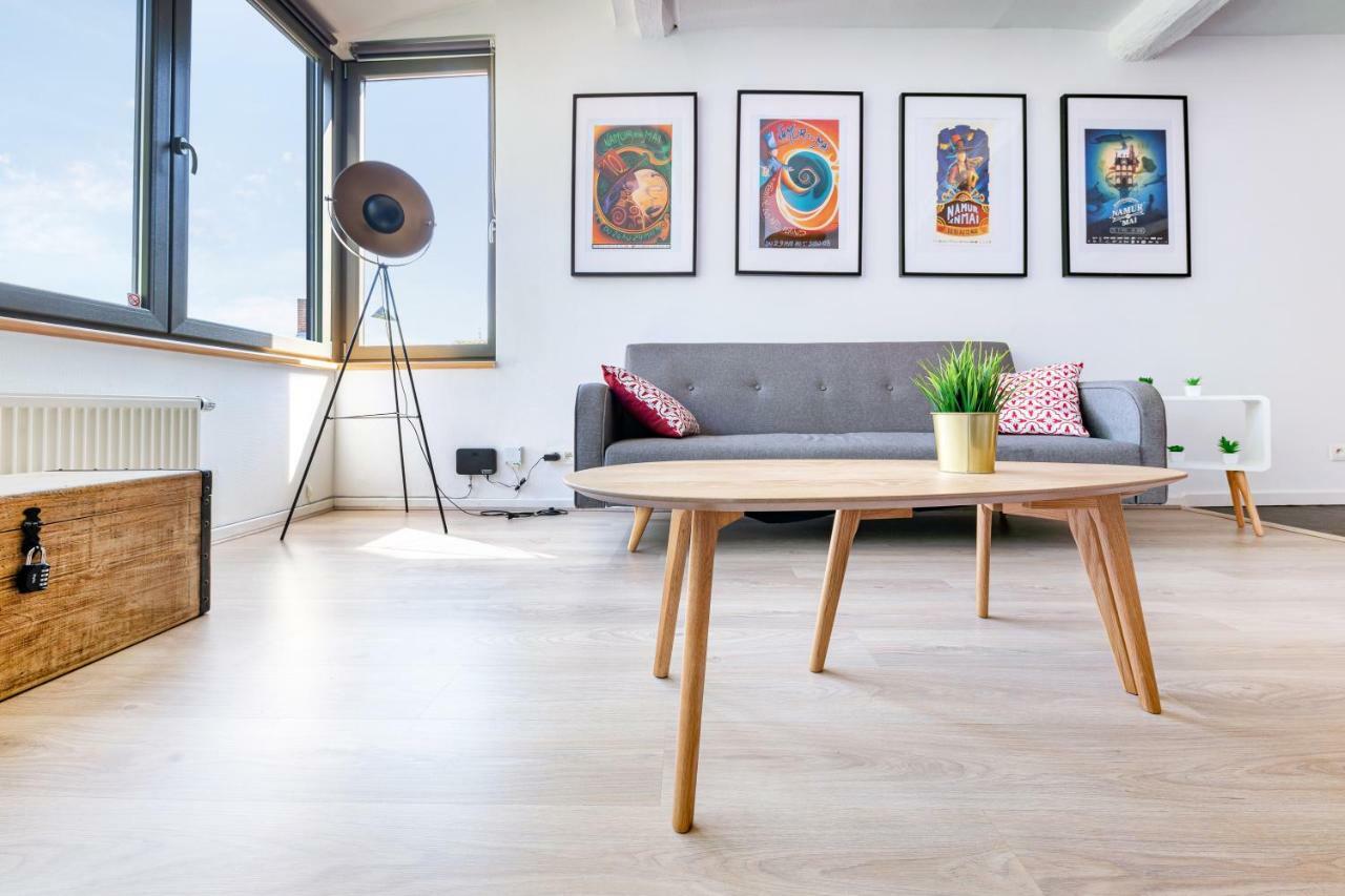 Les Cerisiers - Appartement De Standing Au Centre De Namur Eksteriør billede